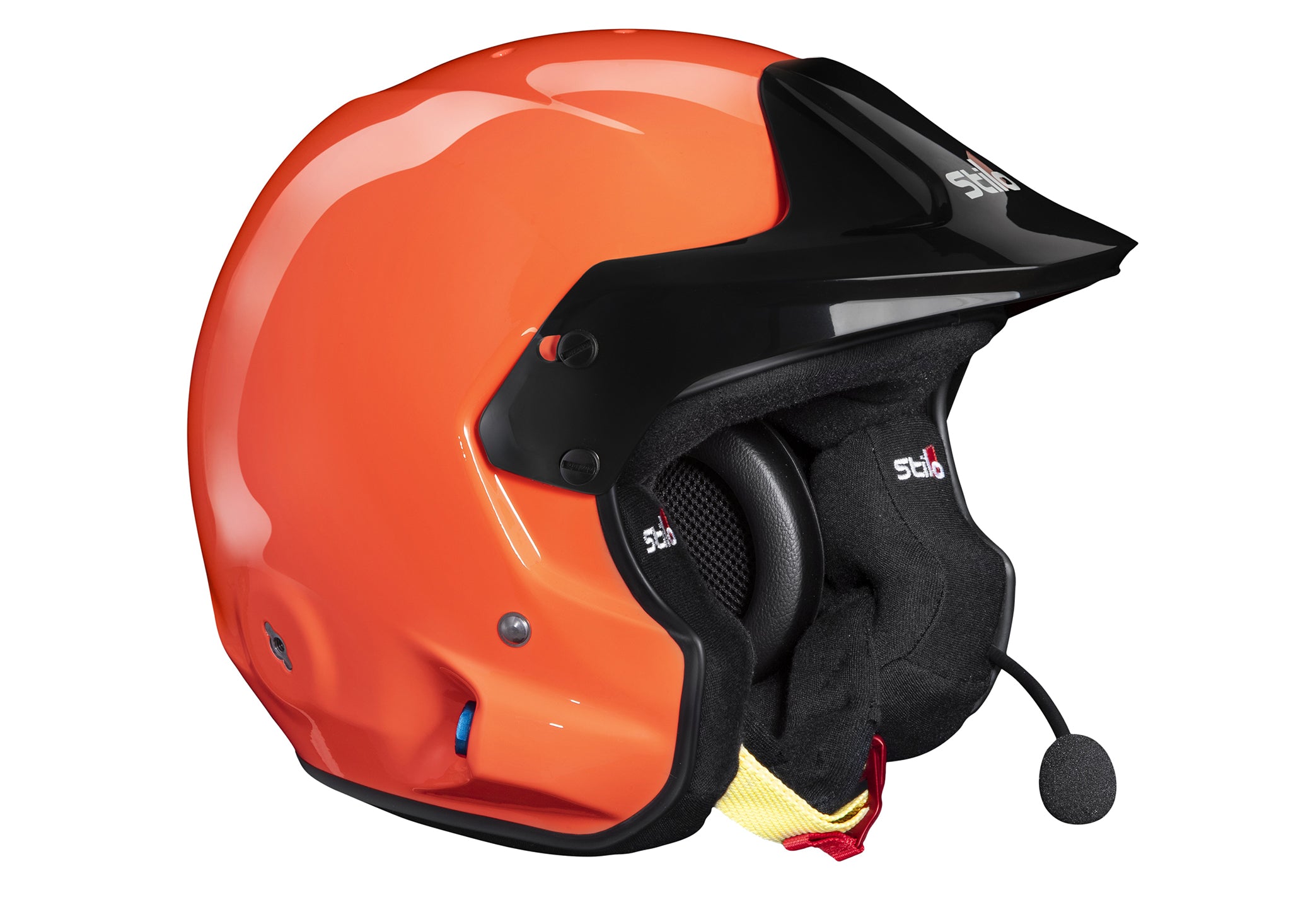 STILO DA0112EF2T55 VENTI TROPHY Offshore helmet, no HANS clips, FIA/SNELL 2020, orange, size 55 Photo-1