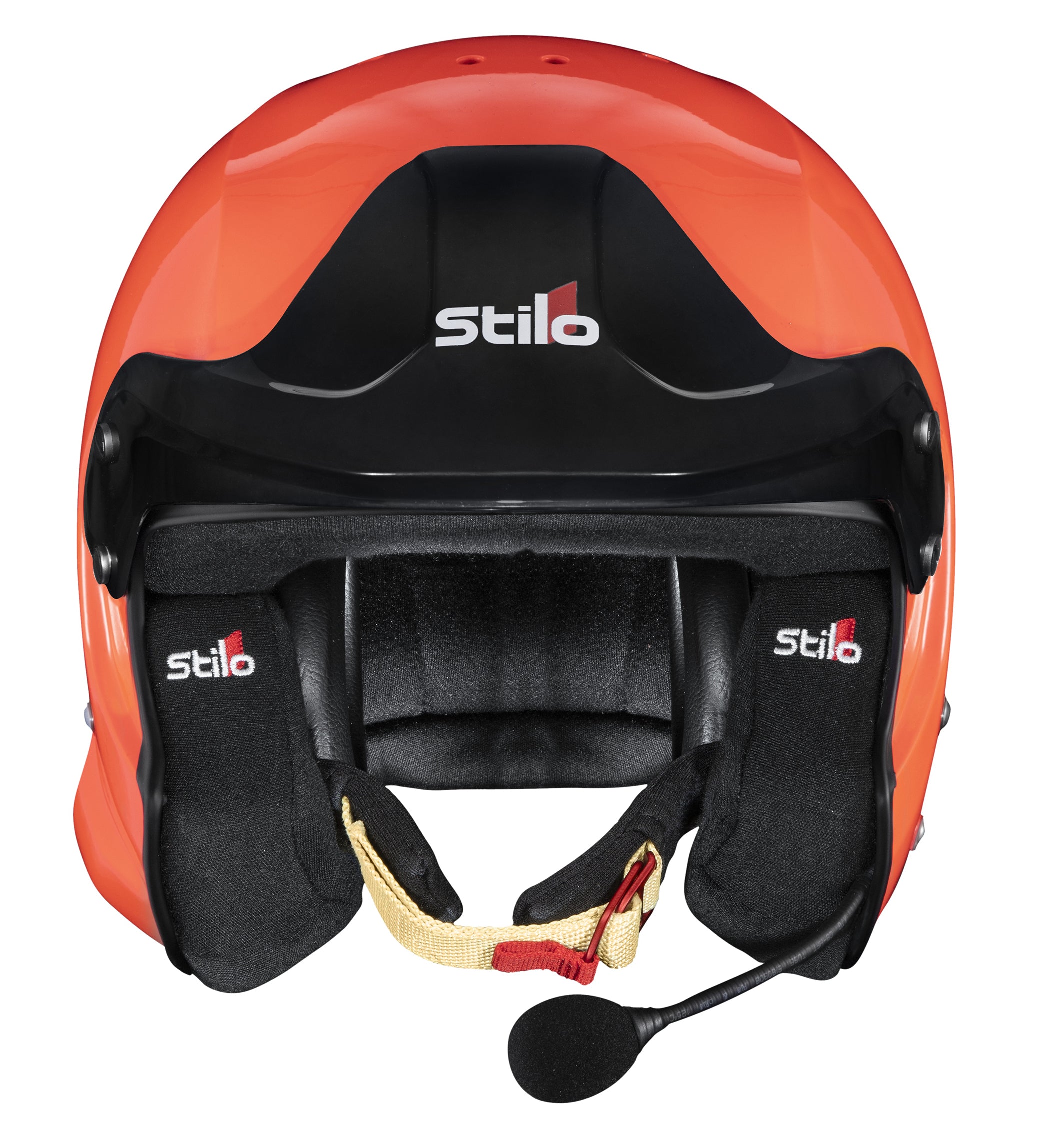 STILO DA0112EF2T55 VENTI TROPHY Offshore helmet, no HANS clips, FIA/SNELL 2020, orange, size 55 Photo-0