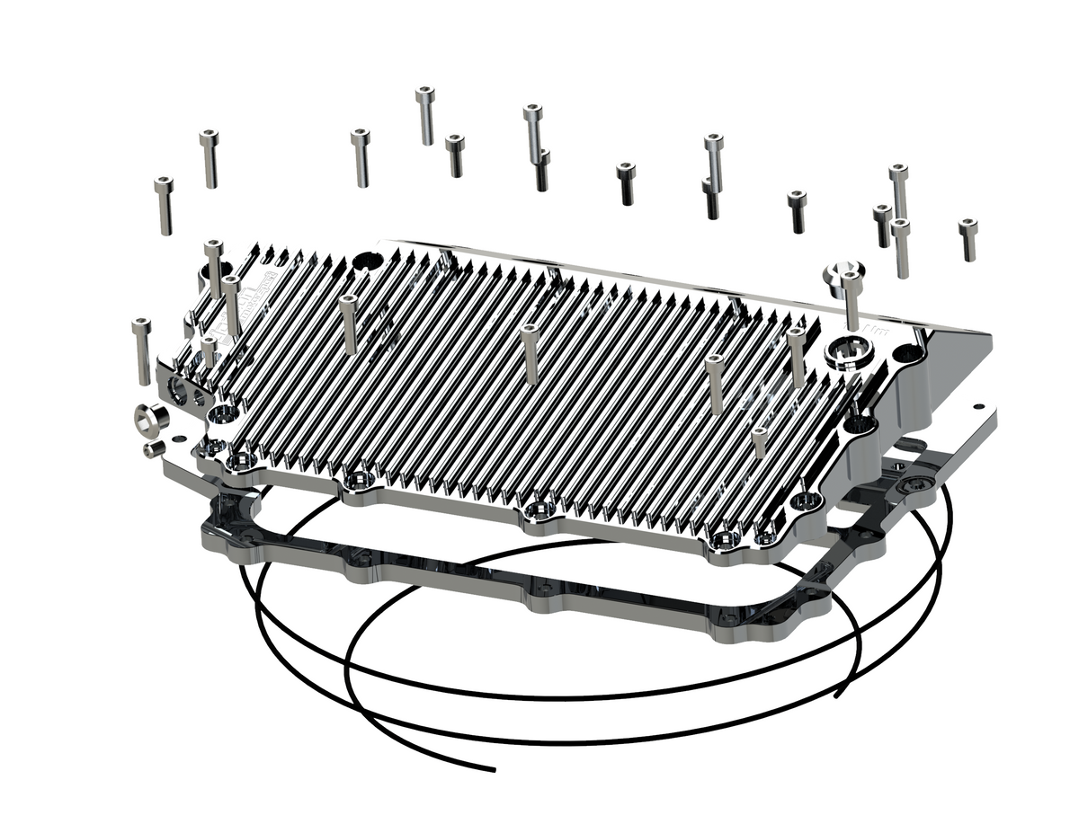 DODSON DMS-7200 Transmission sump pan for CHEVROLET Corvette C8 Photo-0