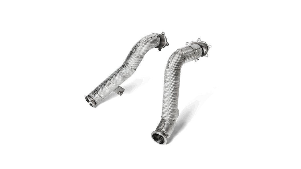 AKRAPOVIC DP-AU/SS/1 Downpipe set (SS) for AUDI RS6 Avant (C7) 2014-2018 Photo-0