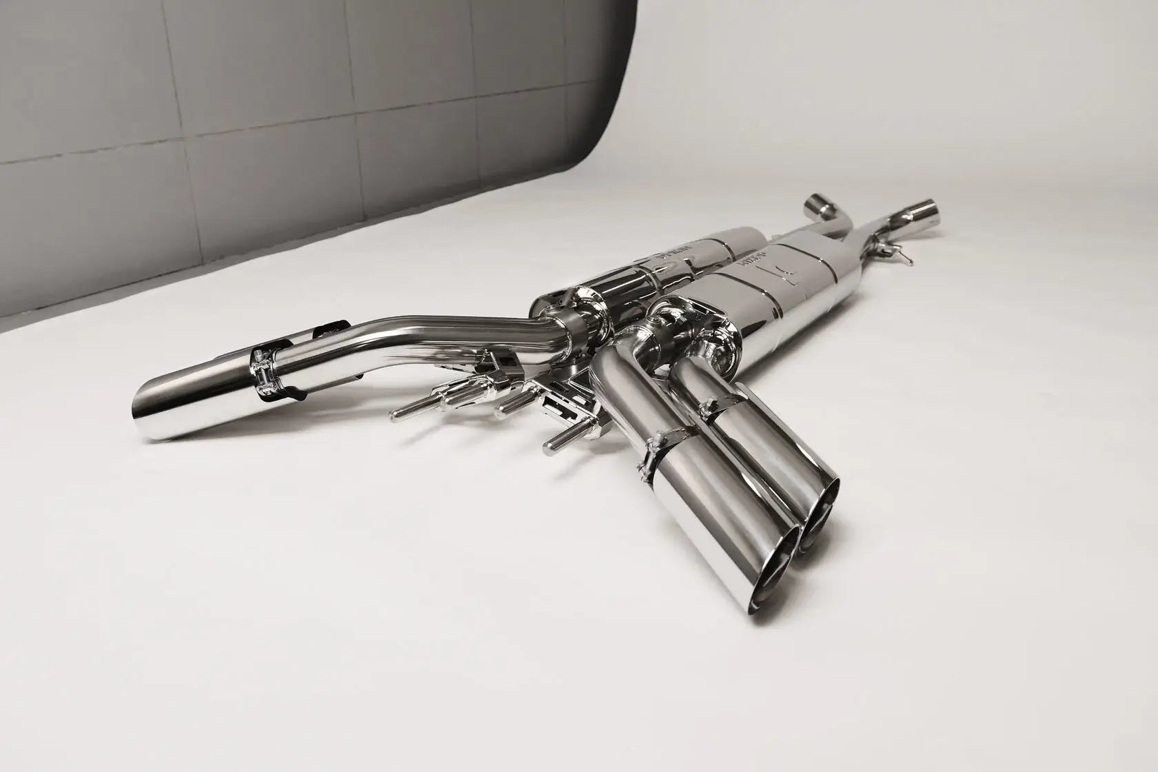 DEIKIN 10-MB-G63.W464-ES-SS-01 Exhaust system Stainless steel for Mercedes-AMG G63 W464 Polished steel Photo-0 