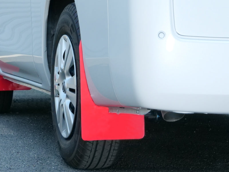 CUSCO 853 851 RR Mud Flaps Rear (red) for NISSAN CARAVAN (E26) 2021- Photo-1