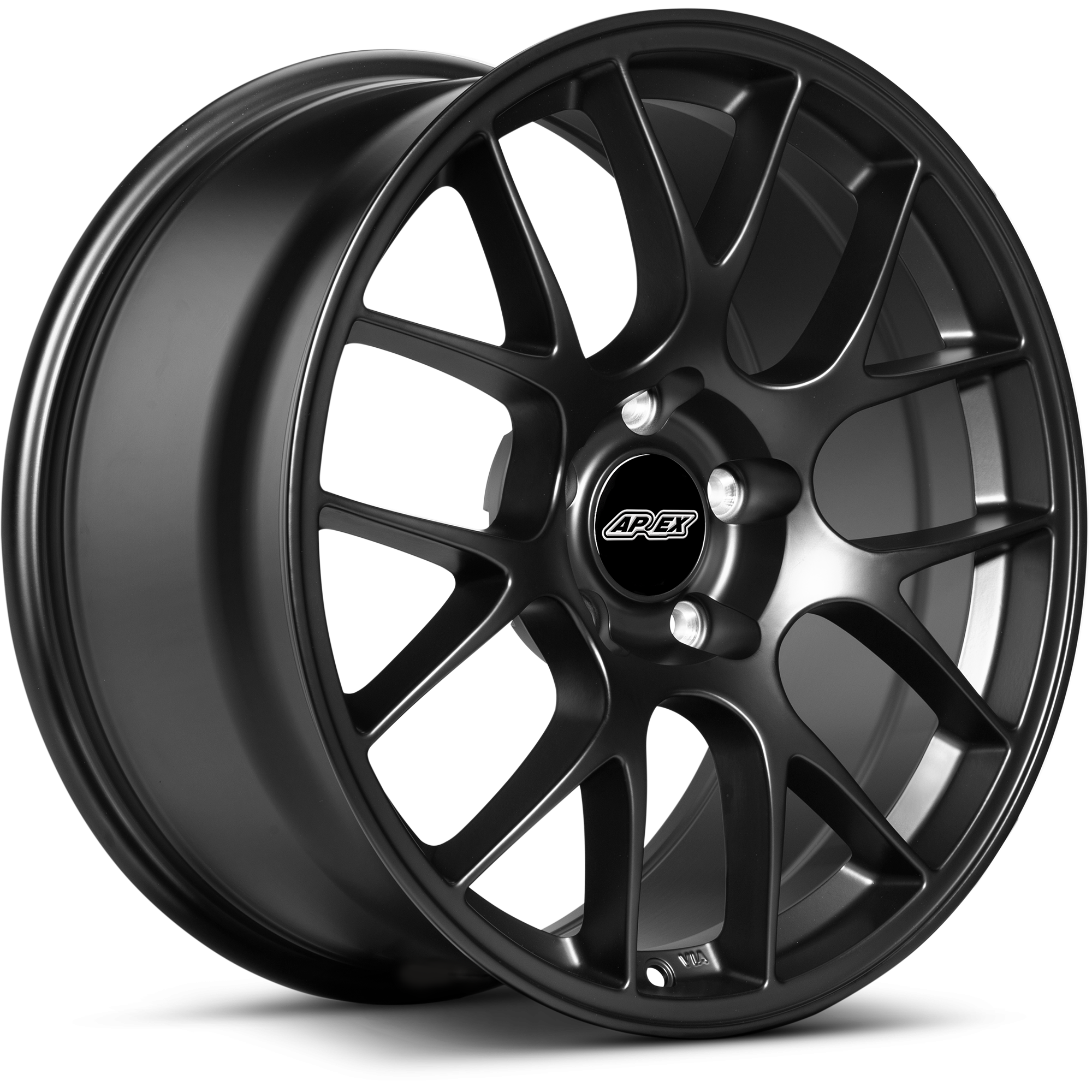 APEX EC71895ET58-5120-7256-SMBK Wheel EC-7 18x9.5 ET58 5x120 Satin Black for BMW Photo-0