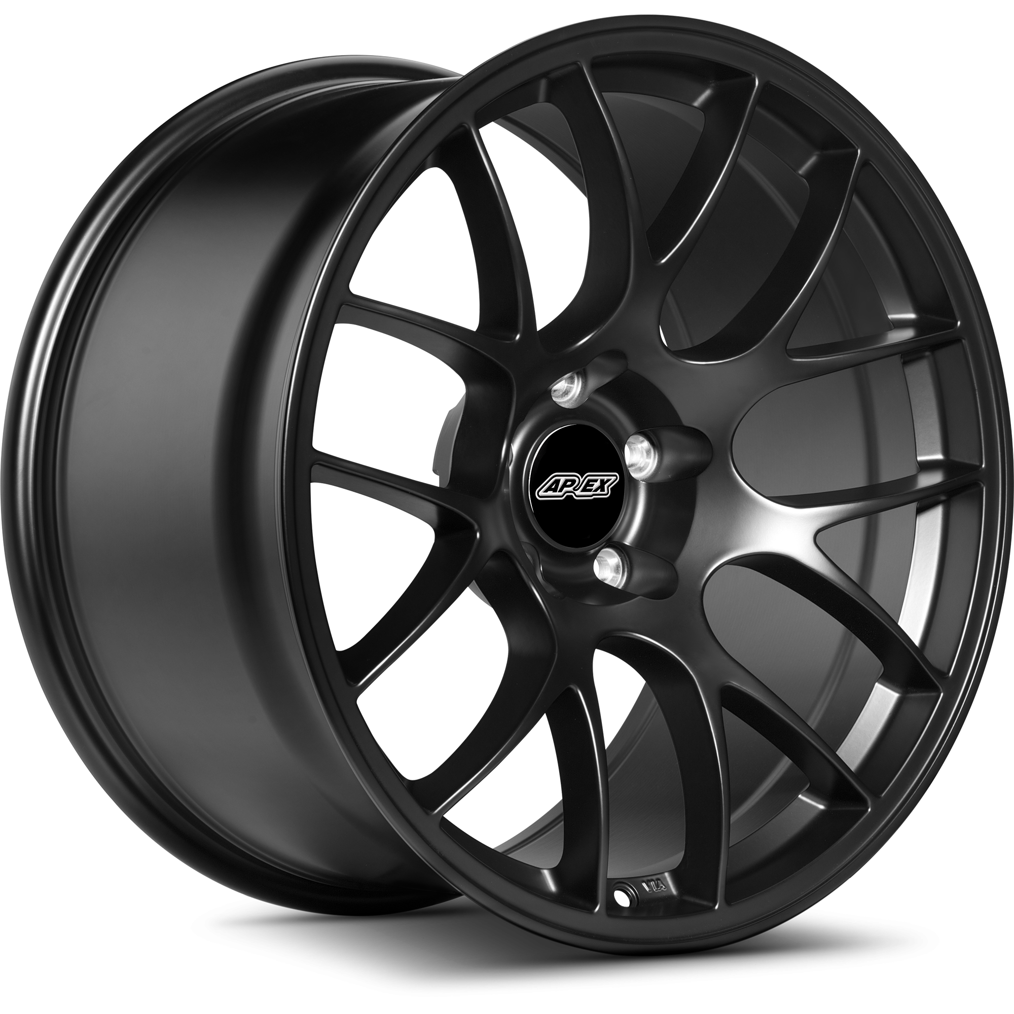 APEX EC719105ET45-5120-7256-SMBK Wheel EC-7 19x10.5 ET45 5x120 Satin Black for BMW Photo-0