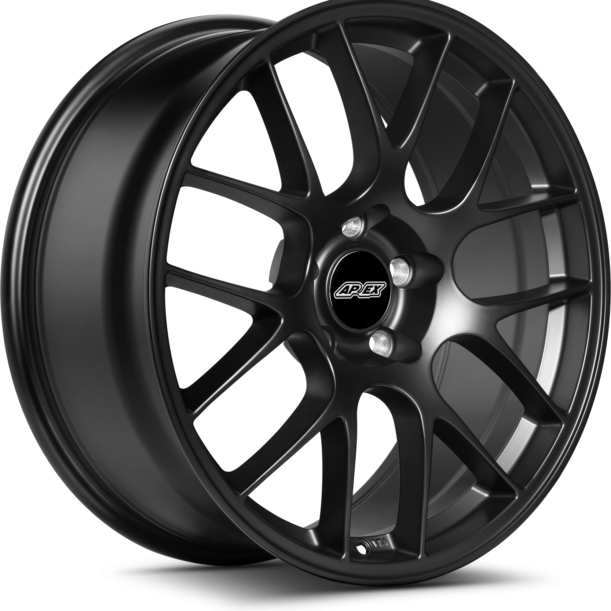 APEX EC71985ET35-5120-7256-SMBK Wheel EC-7 19x8.5 ET35 5x120 Satin Black for BMW Photo-0