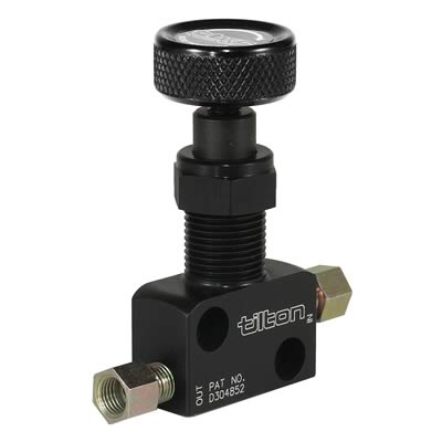 TILTON 90-2003 Brake Proportioning Valve Screw Type Photo-0