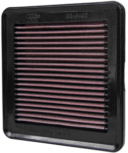 K&N 33-2422 Replacement Air Filter HONDA FIT L4-1.5L F/I; 2009-2013 Photo-0