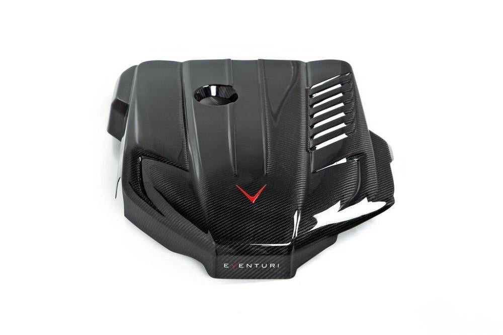 EVENTURI EVE-A90-CF-ENG Engine cover TOYOTA Supra MK5 A90 (carbon fiber) Photo-0