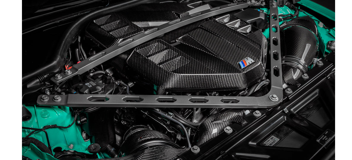 EVENTURI EVE-G8XM-CF-ENG Engine Cover (Carbon / Gloss Finish) for BMW M2 (G87) / M3 (G80) / M4 (G82) Photo-2