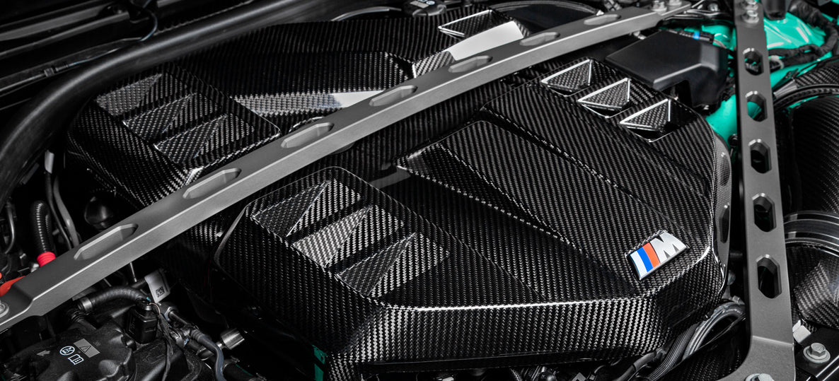 EVENTURI EVE-G8XM-CF-ENG Carbon Engine Cover (gloss finish) for BMW M2 (G87) / M3 (G80) / M4 (G82) 2020+ Photo-3