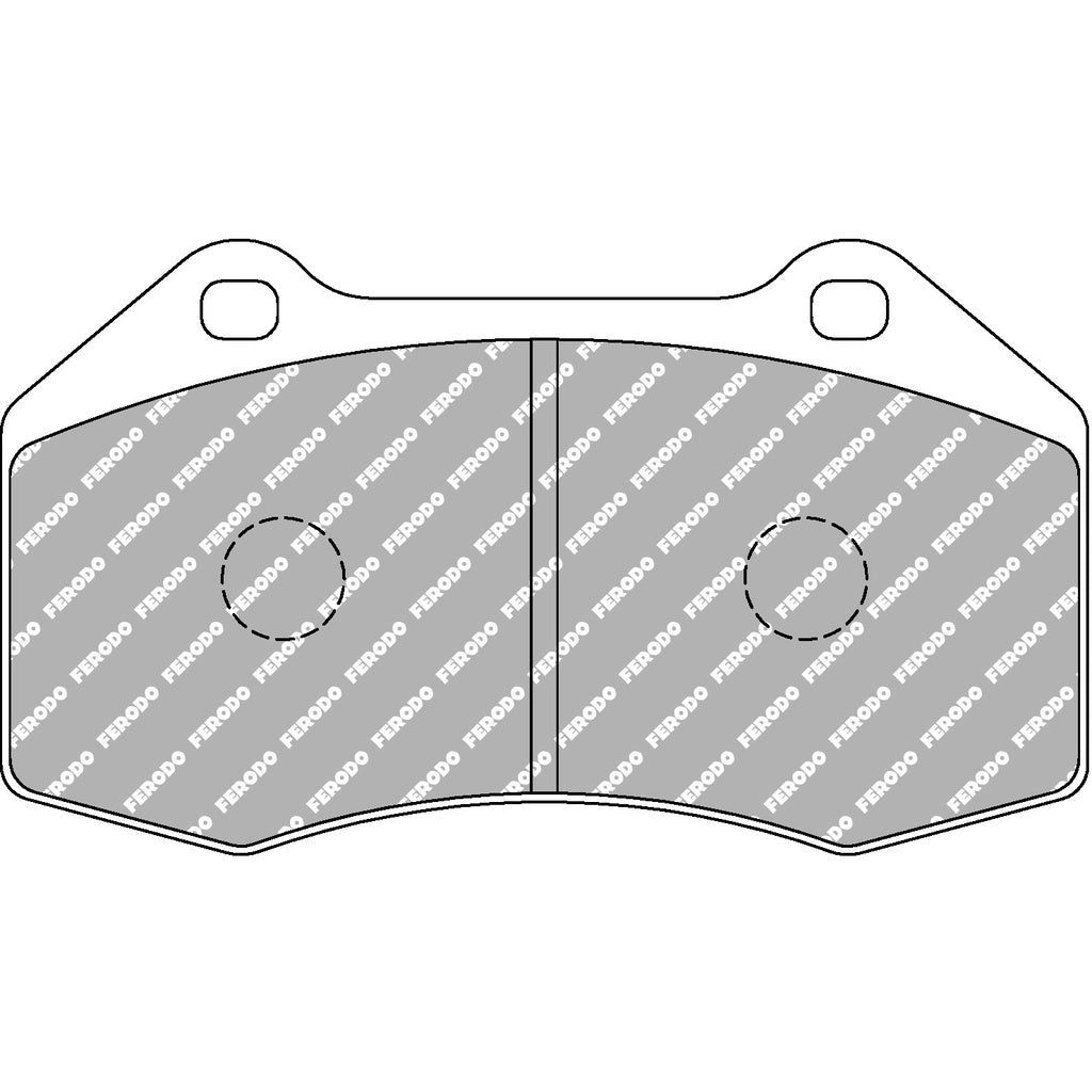 FERODO FCP1667W Front Brake Pads DS1.11 for RENAULT Megane RS / ALFA ROMEO MiTo(955) Photo-0
