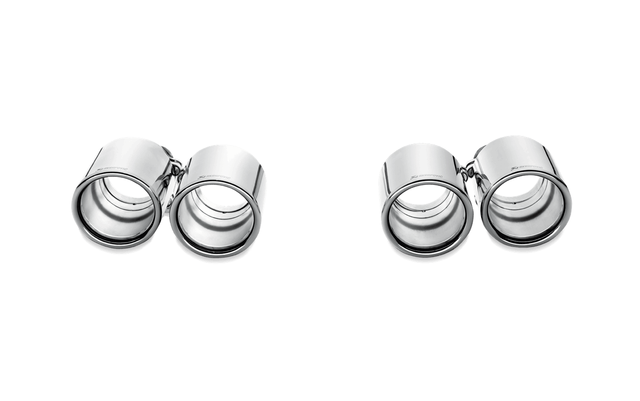 AKRAPOVIC TP-T/S/5 Tail pipe set (Titanium) BMW M6 (F12, F13) 2012-2018 Photo-0