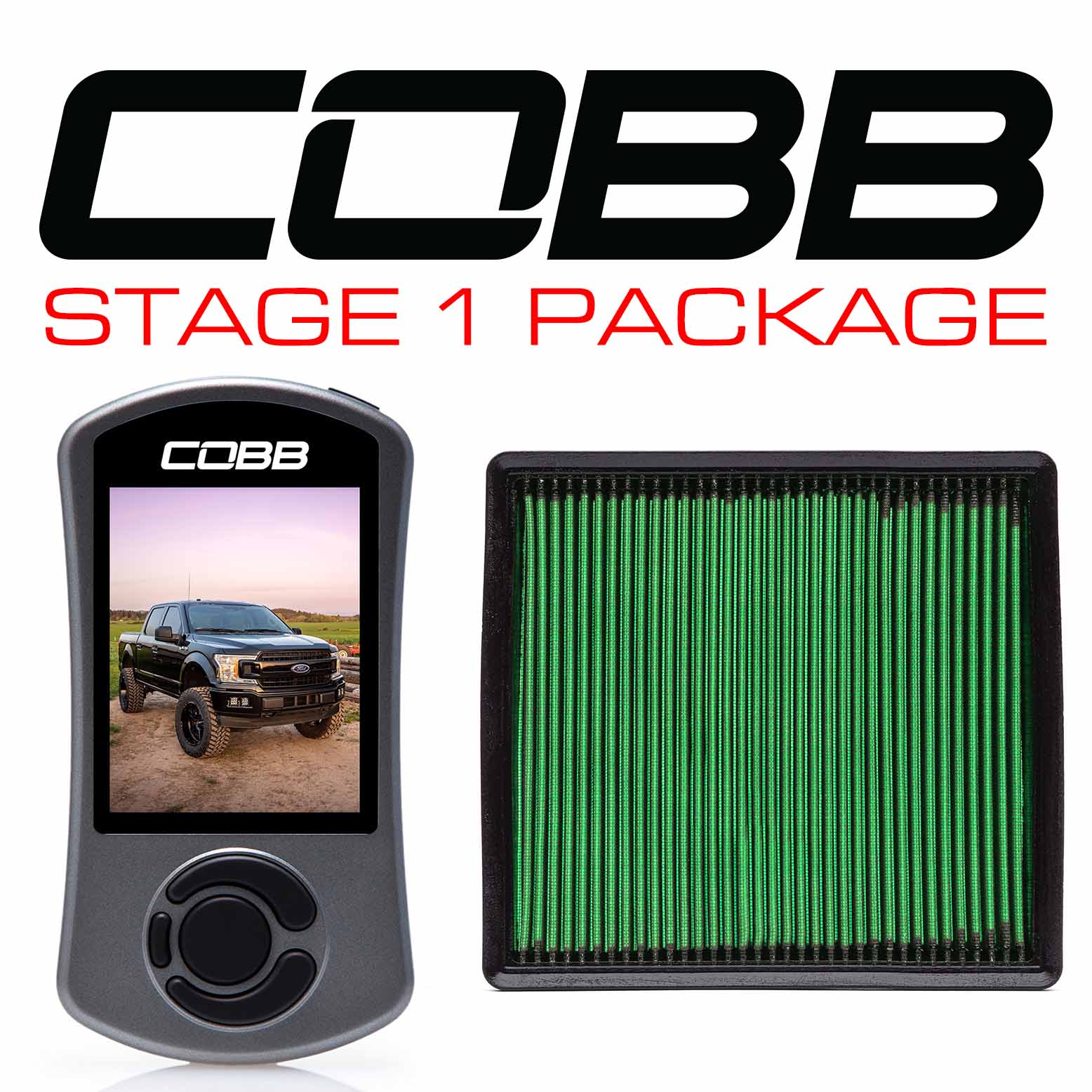 COBB FOR0070010 FORD Stage 1 Power Package F-150 Ecoboost 3.5L 2020 Photo-0