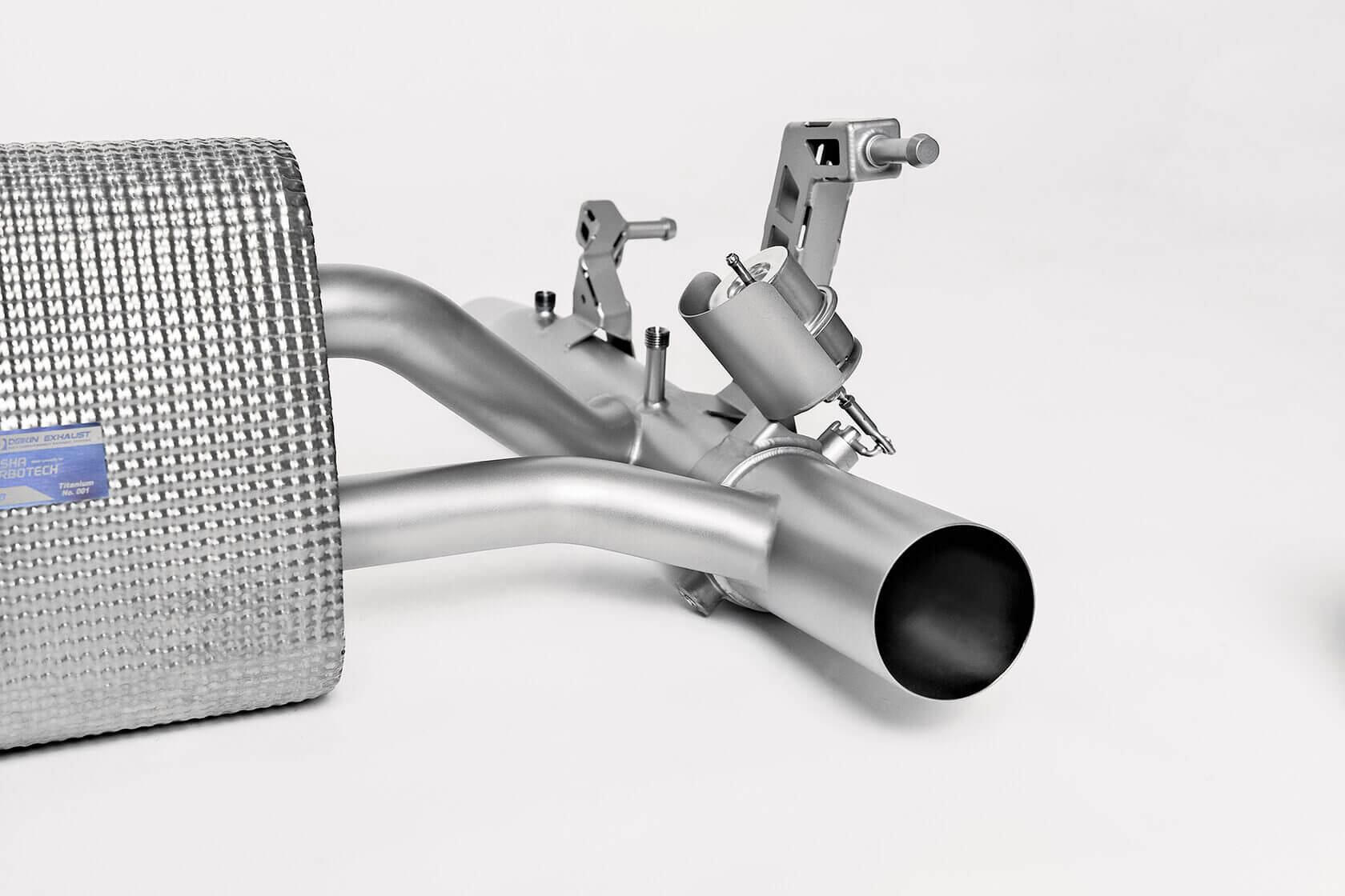 DEIKIN 10-FER.F8.TRI-ES-SS-01 Exhaust system Stainless steel for Ferrari F8 Tributo Polished steel Photo-5 