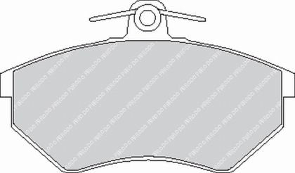 FERODO FCP775R Front Brake Pads DS3000 for AUDI 100 / 90 / 80 / VW Golf (Mk3) Photo-0