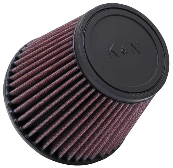 K&N RU-3580 UNIVERSAL Clamp-On Air Filter 3"FLG, 6"B, 4"T, 5"H Photo-0