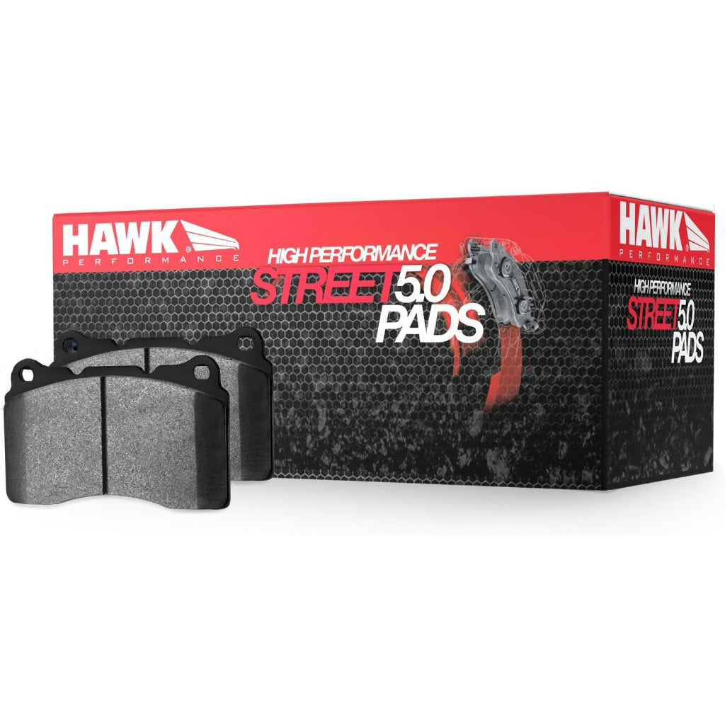 HAWK HB485B.656 Rear Brake Pads HPS 5.0 for FORD Mustang GT 2005-2014 Photo-0