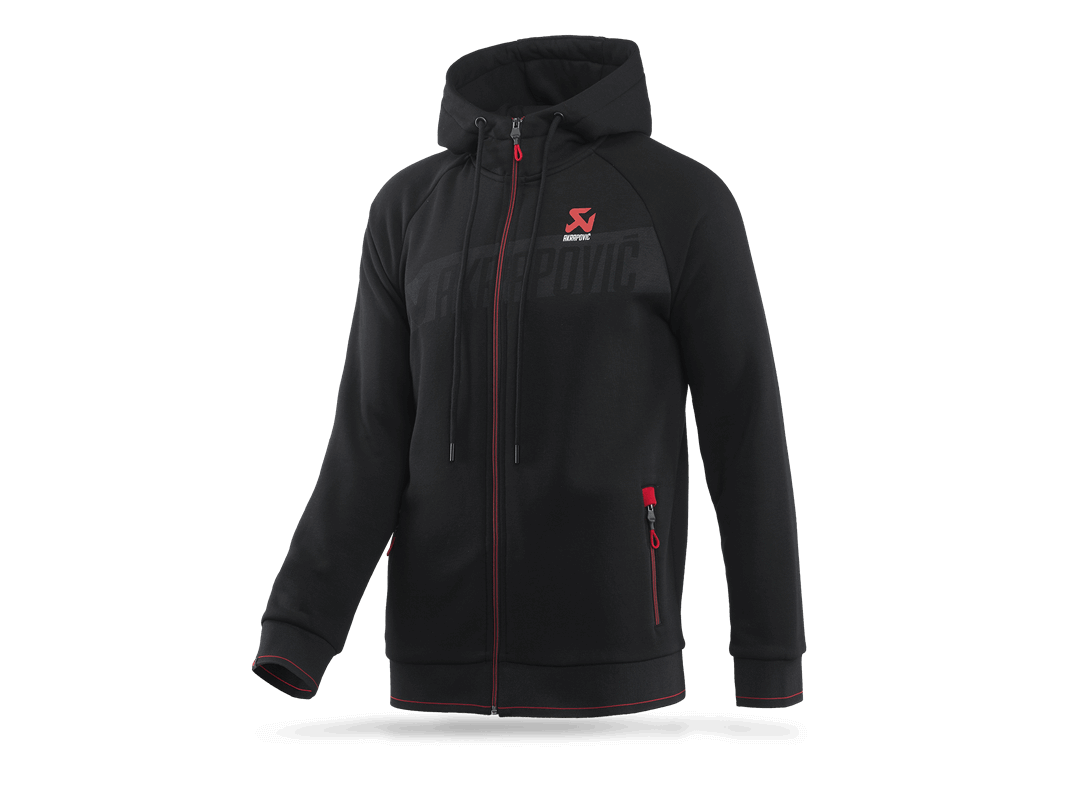 AKRAPOVIC 802057 Corpo Zip Hoodie Black Men's L Photo-0