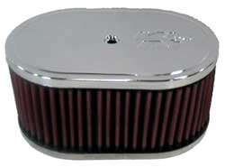 K&N 56-1350 Custom Racing Assembly SDO 7X4-1/2 OVAL 3-1/4 H Photo-0