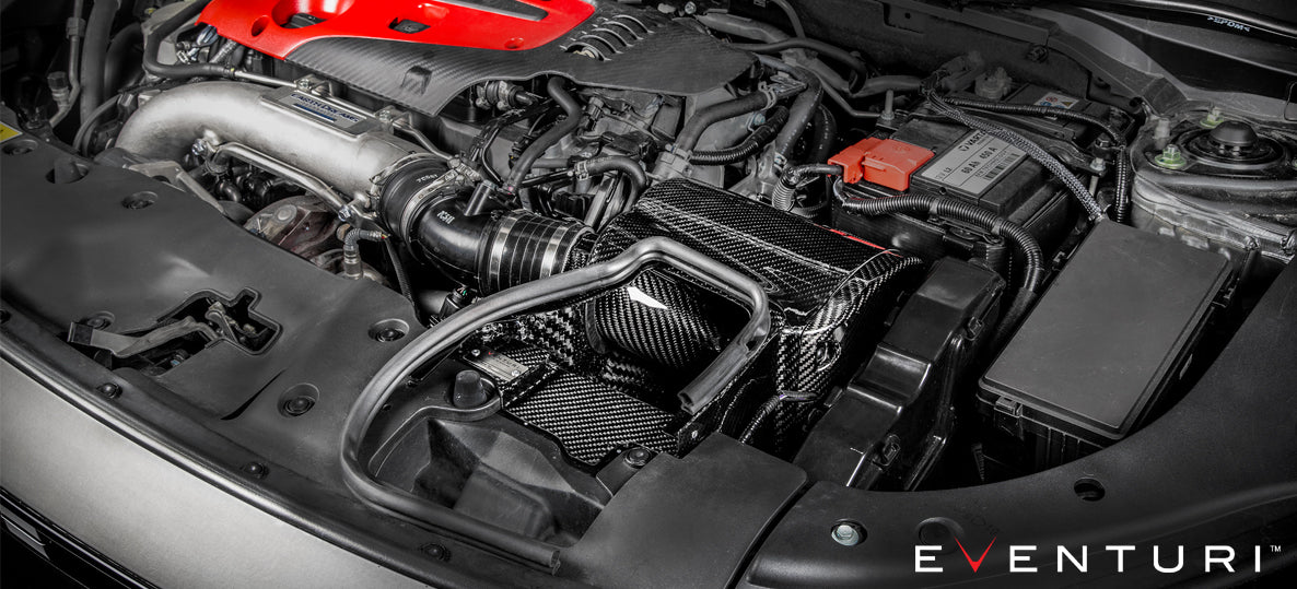 EVENTURI EVE-FK8-CF-INT Intake system HONDA Civic Type R FK8 (carbon fiber) Photo-1