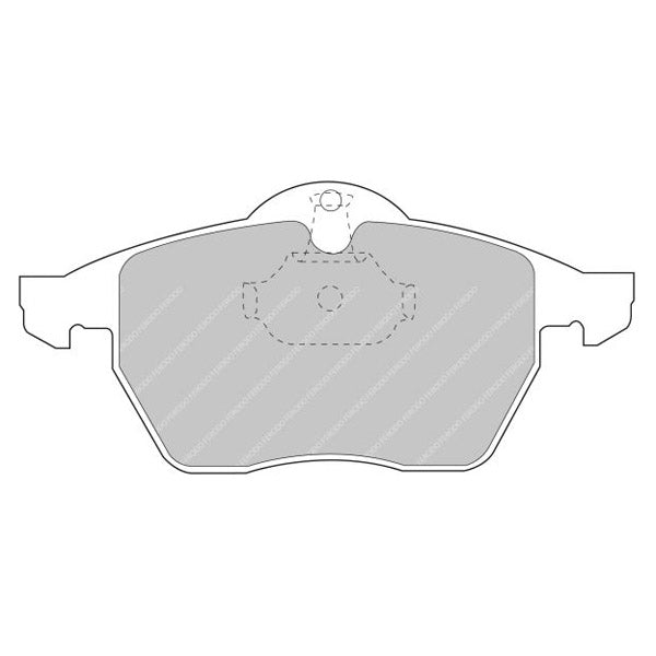 FERODO FDS1068 Front Brake Pads DS Performance for OPEL Vectra B Photo-0