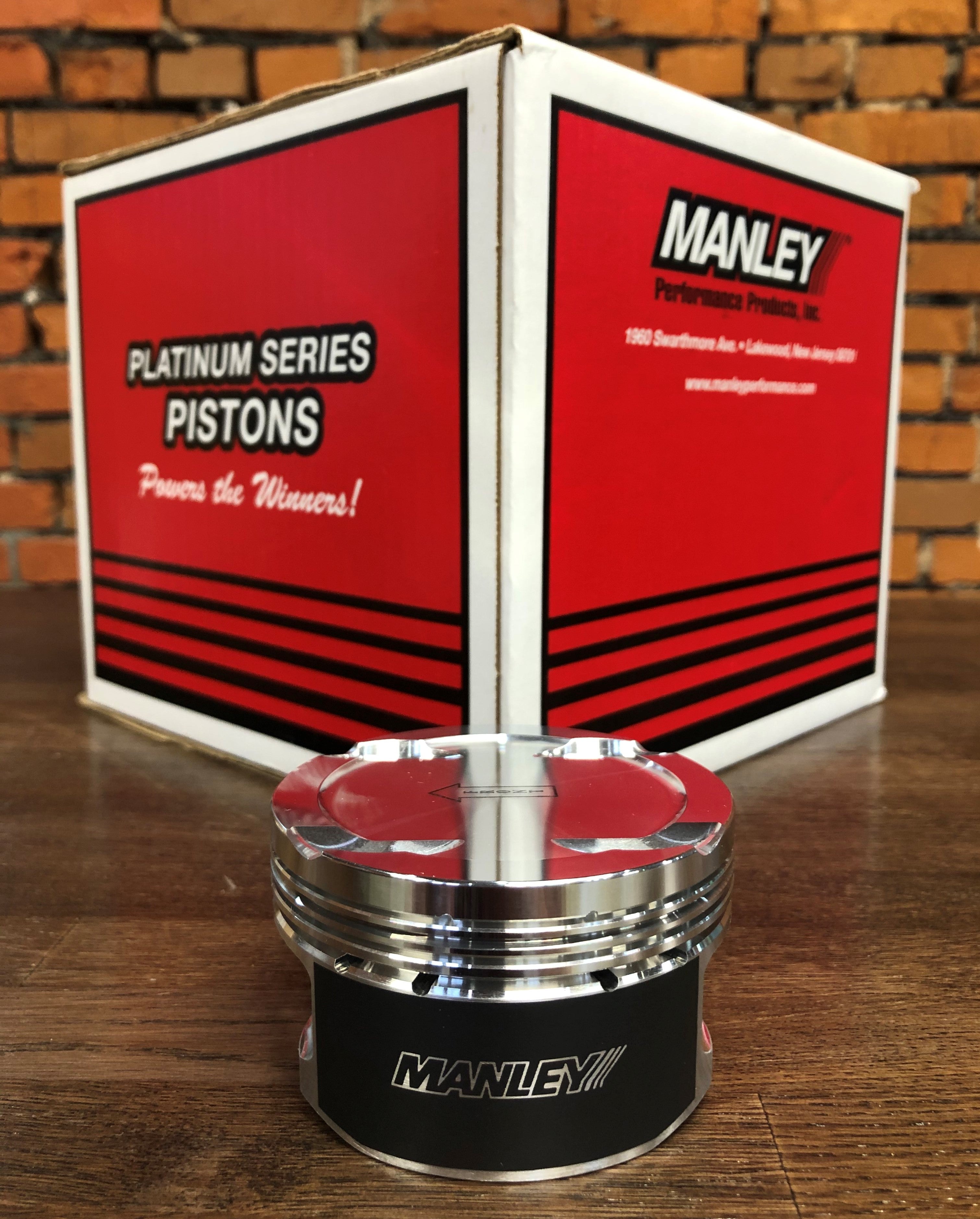 MANLEY 640000CE-10 PIST-AUDI/LAMBO 5.2L -6.5cc E/ Photo-0