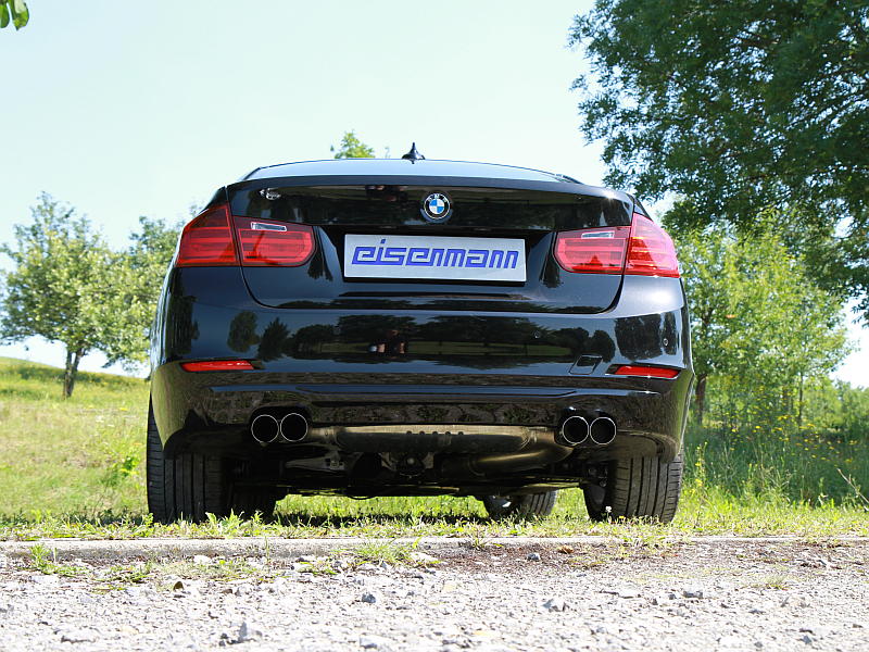 EISENMANN B5428.00764 Exhaust rear section (4x76) BMW F30 328i and F32 428i SPORT Photo-0