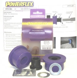 POWERFLEX PFF5-303 x2 Front Lower Wishbone Rear (OFFSET) BMW E30 3 Series Photo-0