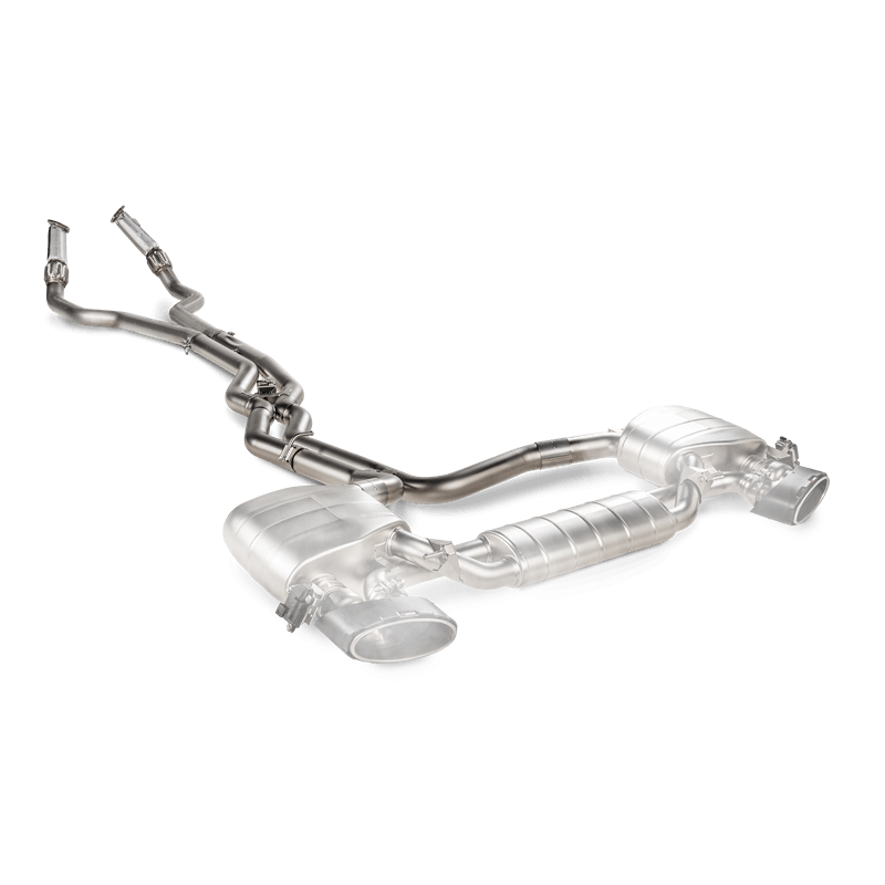 AKRAPOVIC L-AU/SS/6 Link pipe set (SS) for AUDI RS6/RS7 (mandatory with S-AU/TI/15H) Photo-0