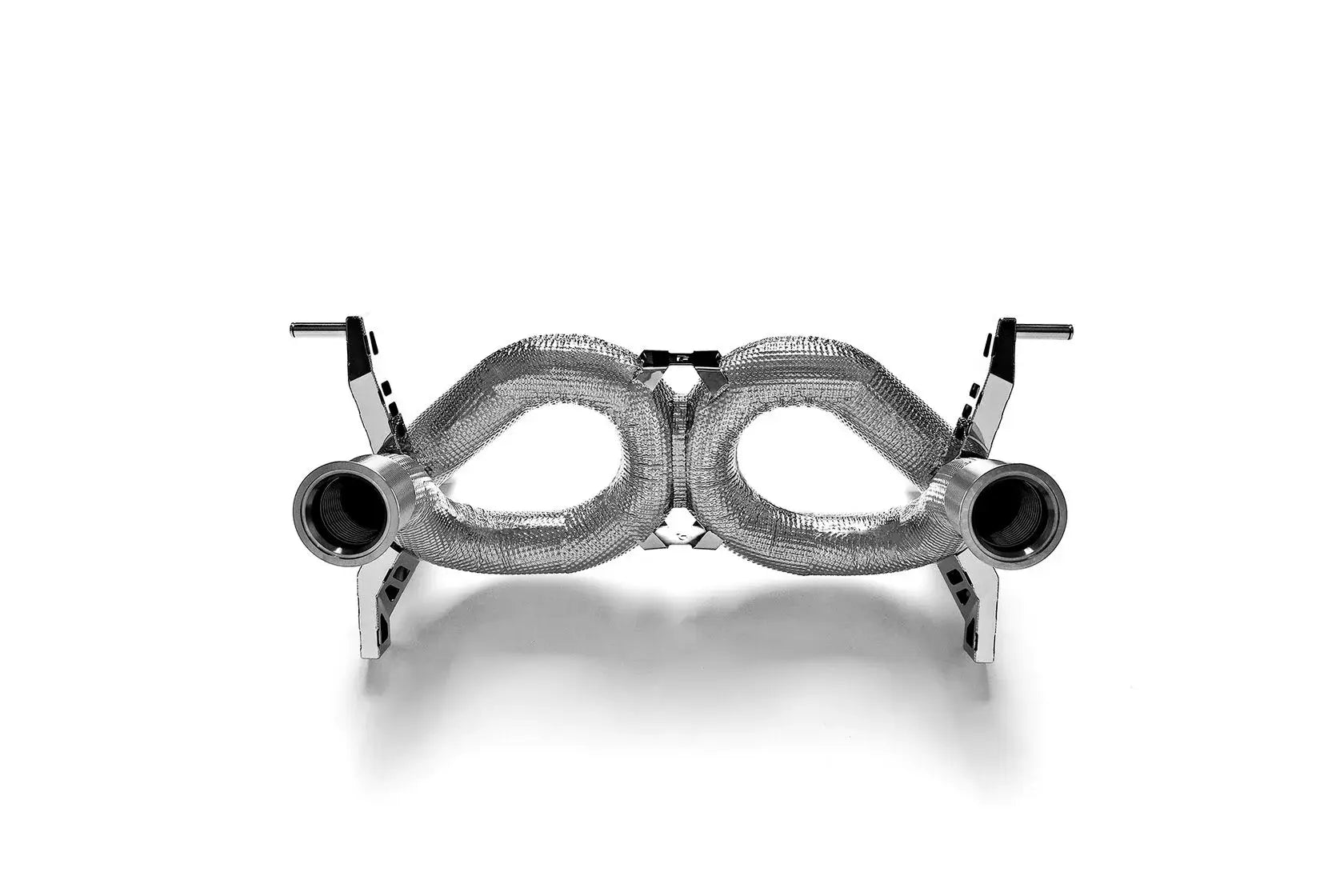 DEIKIN 10-Lambo.Hur.EVO-ES-Ti-02 Exhaust system Titan for Lamborghini Huracan EVO Brushed Steel Photo-0 