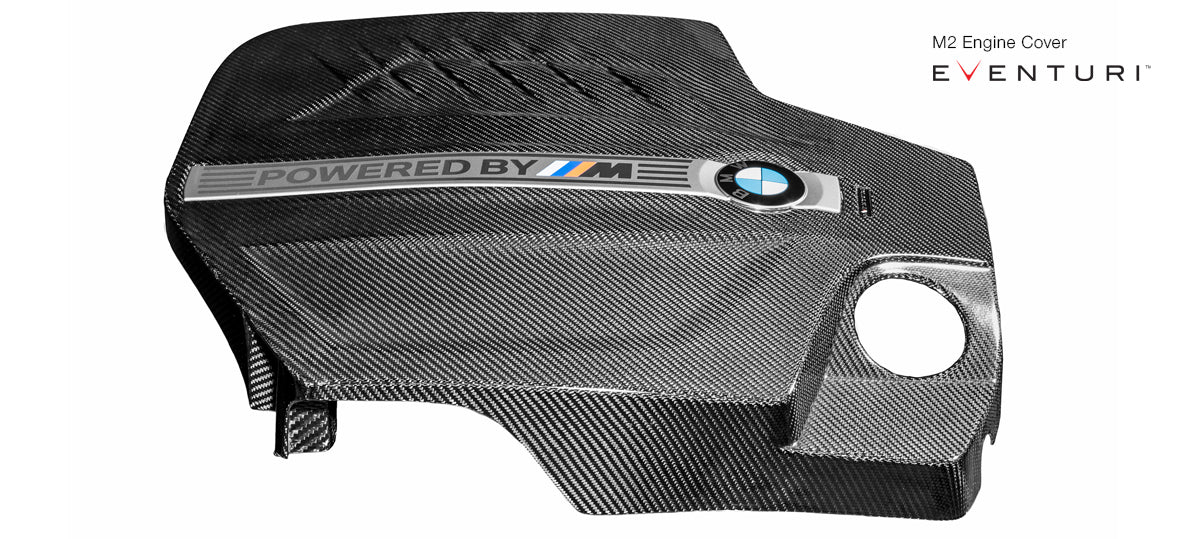 EVENTURI EVE-N55-M2-ENG Engine cover BMW F87 M2 (carbon fiber) Photo-0