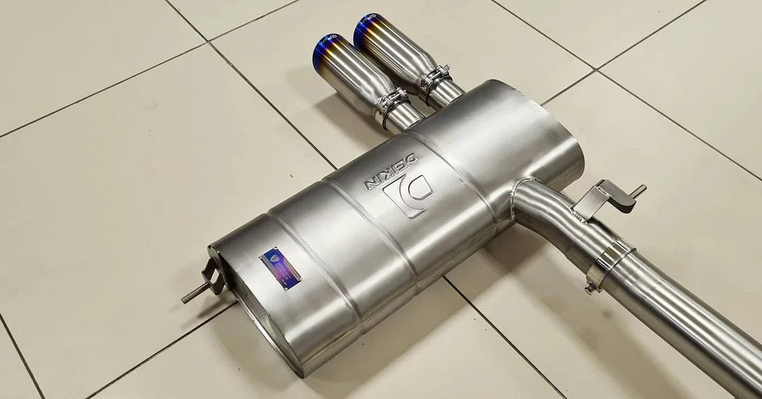DEIKIN 10-Mini.JCW-ES-Ti-04 Exhaust system Titan for Mini Cooper JCW Burnt Titanium Photo-0 