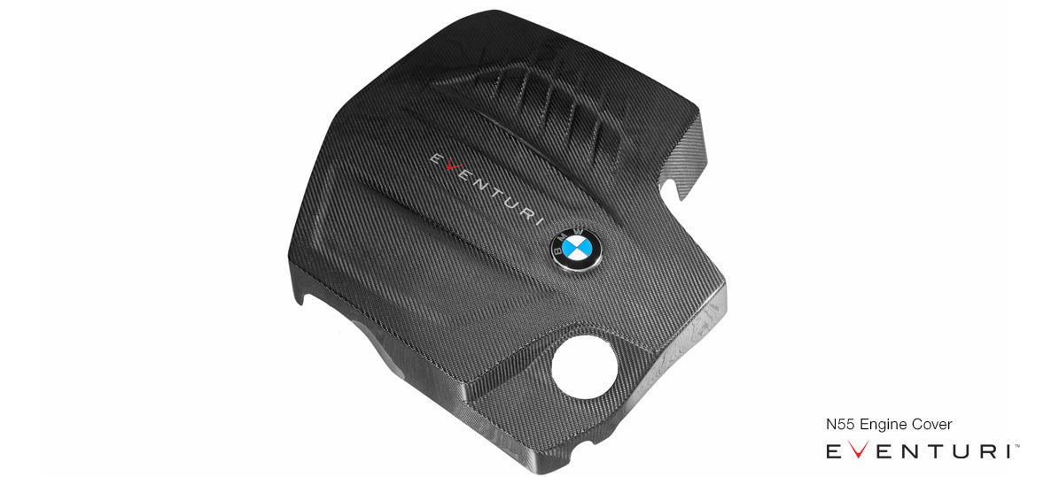 EVENTURI EVE-N55-ENG Engine Cover (Carbon) for BMW N55 Photo-4
