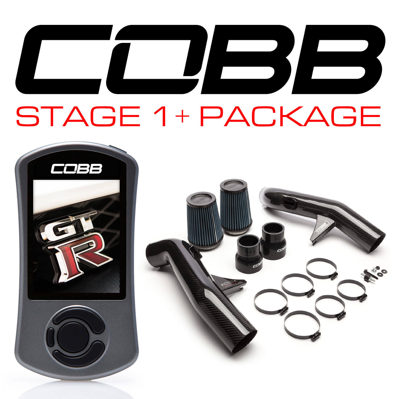 COBB NIS007011PCF NISSAN GT-R Stage 1 + Carbon Fiber Power Package NIS-007 Photo-0 