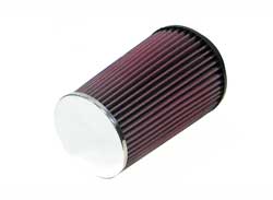 K&N RC-4580 UNIVERSAL Clamp-On Air Filter 4"FLG, 5-3/8"B, 4-1/2"T, 8"H Photo-0