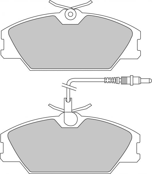 FERODO FDS406 Brake pads Photo-0