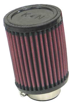 K&N RU-1030 UNIVERSAL Clamp-On Air Filter 1-3/4"10 DEG FLG, 3-1/2"OD, 4-1/2"H Photo-0
