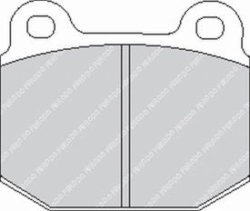 FERODO FCP116R DS3000 Brake pads Photo-0 