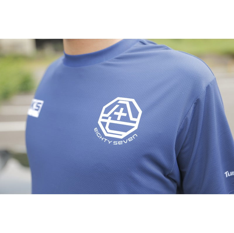 HKS 51007-AK666 T-Shirt HAPPI Blue, Size XXL Photo-3
