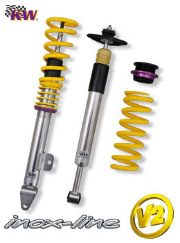 KW 15250007 Coilover Kit INOX V2 HONDA Civic; (EM2,EP1,EP2,EP3,EP4,EU5,EU6,EU7,EU8,ES4,ES5,ES6,ES7,ES9,EV1) Photo-0