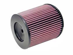 K&N RC-5142 UNIVERSAL Clamp-On Air Filter 4-1/2"FLG, 8"B, 6-5/8"T, 8"H, 21/32"ID CENTER HOLE Photo-0