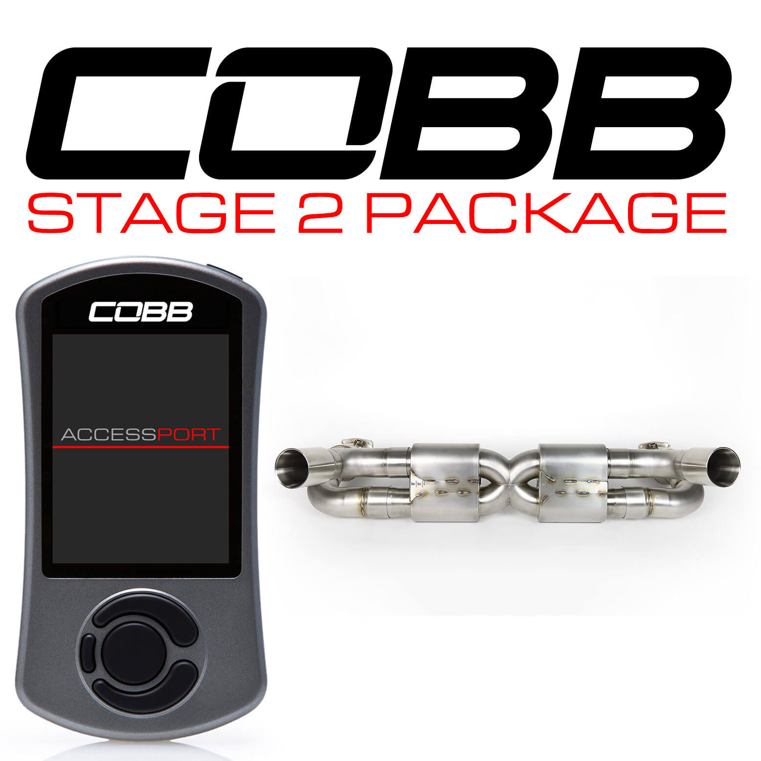COBB POR001002G Stage 2 Power Package for PORSCHE 911 GT2 (997.1) 2008-2009 Photo-0 