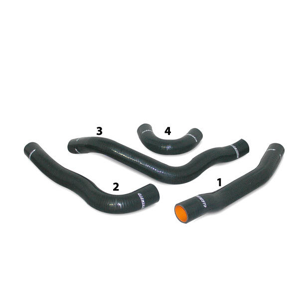MISHIMOTO MMHOSE-EVO-10RD Kit of silicone radiator pipes MITSUBISHI Evo X (red) Photo-1