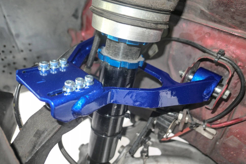 HARDRACE Q0778 Adj.Front upper camber kit V2. (pillow ball) - 2 Pcs/Set for MAZDA RX-7 (FD) 1991-2002 Photo-5
