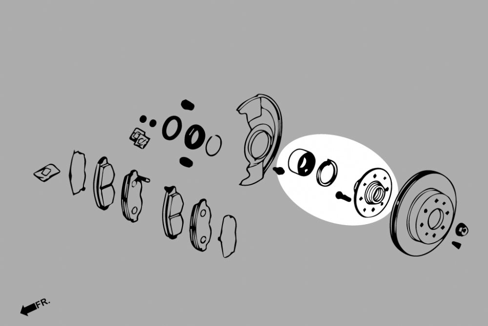 HARDRACE Q0788 HONDA CIVIC EG/EK FRONT 4Hx100 36mm HUB+BEARING KIT - 4PCS/SET Photo-4