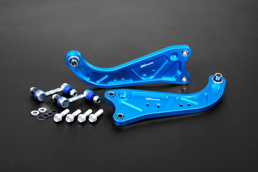 HARDRACE Q1054 Rear Trailing ARM, ALUMINUM (Pillow Ball) - 4PCS / SET for TOYOTA GR YARIS '20- Photo-0
