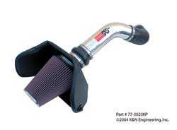K&N 77-3023KP Performance Air Intake System PERF. INTAKE KIT; CHEV TAHOE/SUBURB, V8-4.8L/5.3L, 99-07; POLISH Photo-0