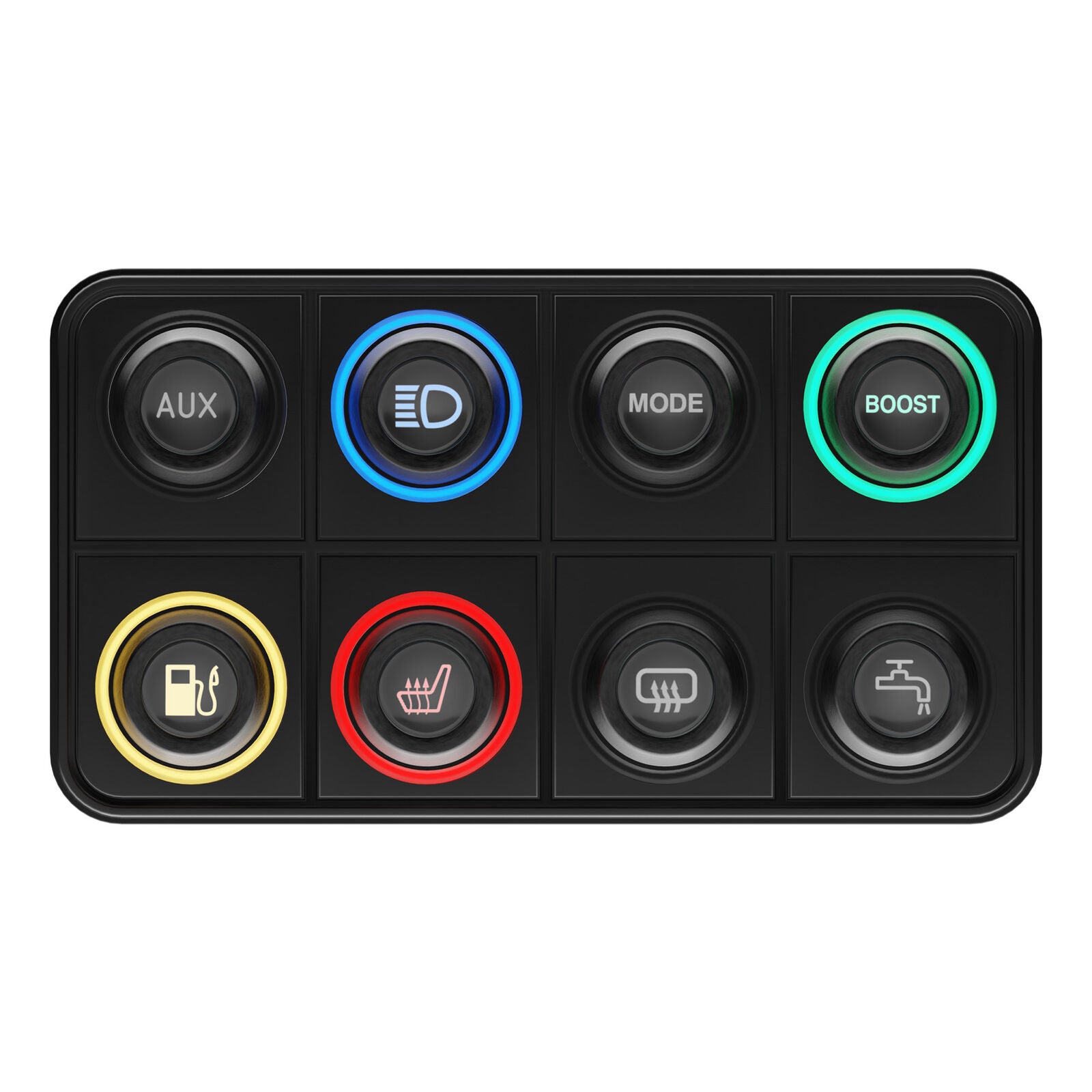 AIM RBI-B8-ST AIM Keypad CAN Based 8 buton Photo-1