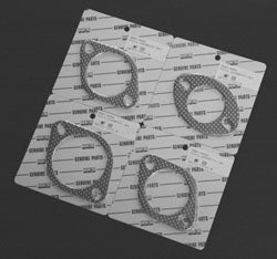 HKS 34001-AK002 Exhaust Gasket 60mm (2pk) old 17455-001100 Photo-0