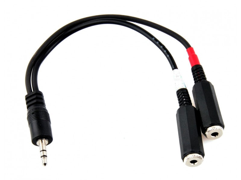 RACELOGIC RLCAB095 Stereo AUDIo Input Splitter (3.5mm Stereo Plug - 2 x 3.5mm Mono Socket) Photo-0
